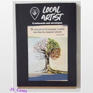 New 8 Matching Notecards & Envelopes